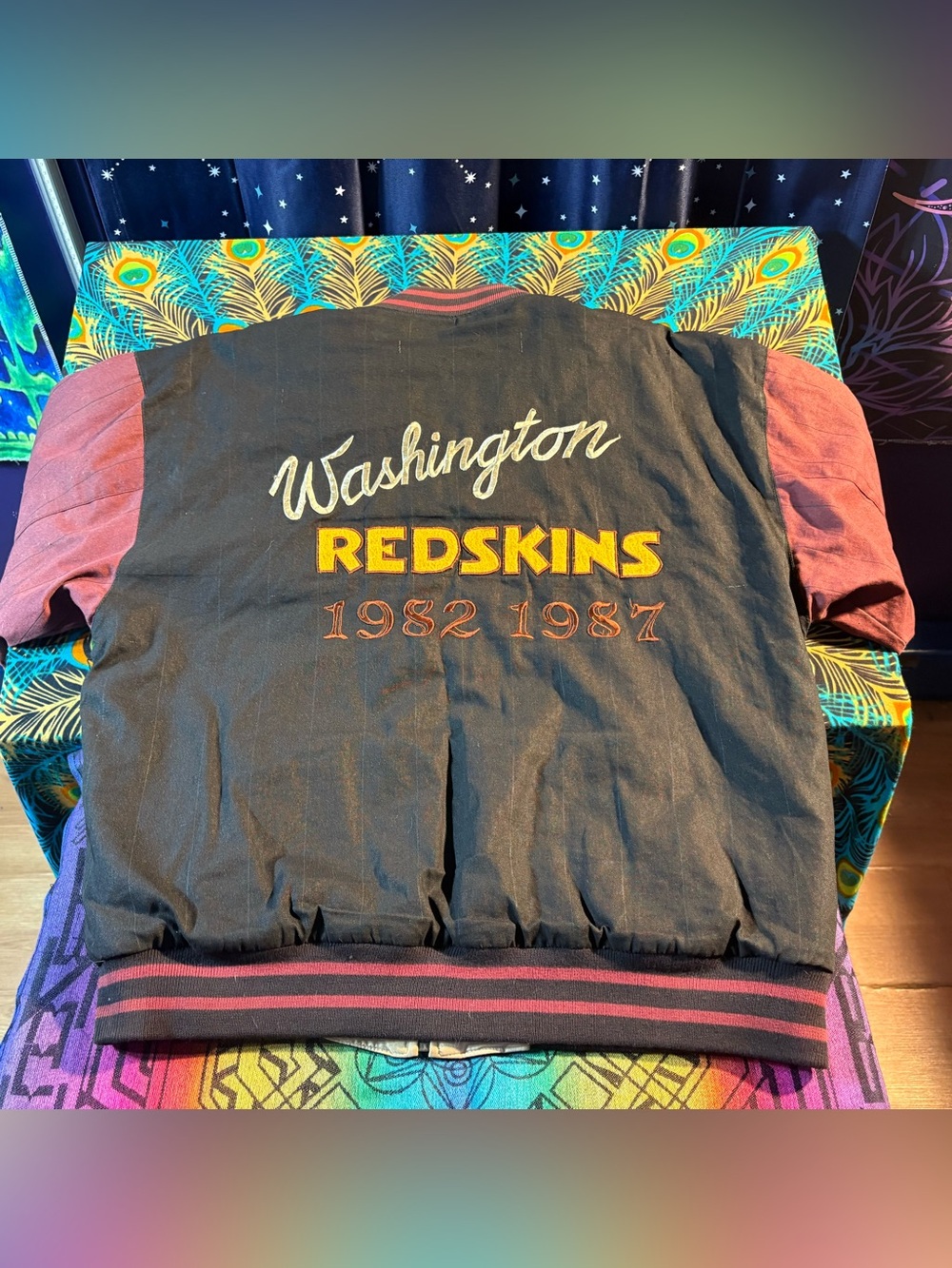 Vintage 90s Mirage Washington Redskins Bomber Jacket